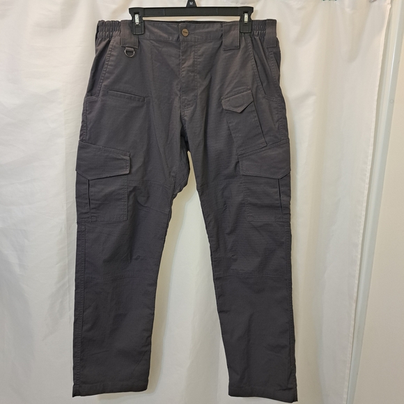 Men's 36 X 32 CQR Flex Ripstop Utility Cargo Hiking Tactical Pants - Picture 4 of 15